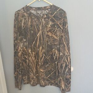 Woodland Camo Long Sleeve Shirt